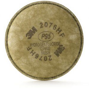 3M™ 2076HF P95 氟化氢/酸性气体异味滤棉，100片/箱