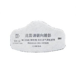 3M™ 有机蒸气异味及颗粒物滤棉 3744 20片/袋，2袋/盒，5盒/箱