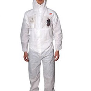 3M™ 白色带帽连体防化服 4515TW M 25件/箱