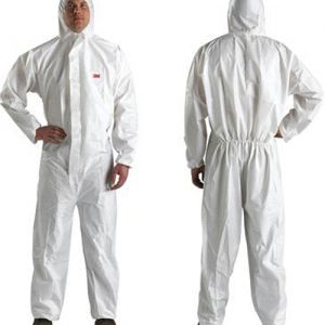 3M™ 白色带帽连体防护服 4510 XXL 20件 /箱