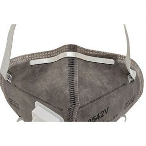 3M™ 活性炭防颗粒物口罩 9542V 1个/包，20包/盒，10盒/箱