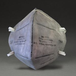 3M™ 活性炭防颗粒物口罩 9041, 1个/包, 25包/盒, 10盒/箱