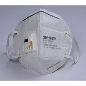 3M™ 防颗粒物口罩 9001V, 1个/包, 25包/盒, 10盒/箱